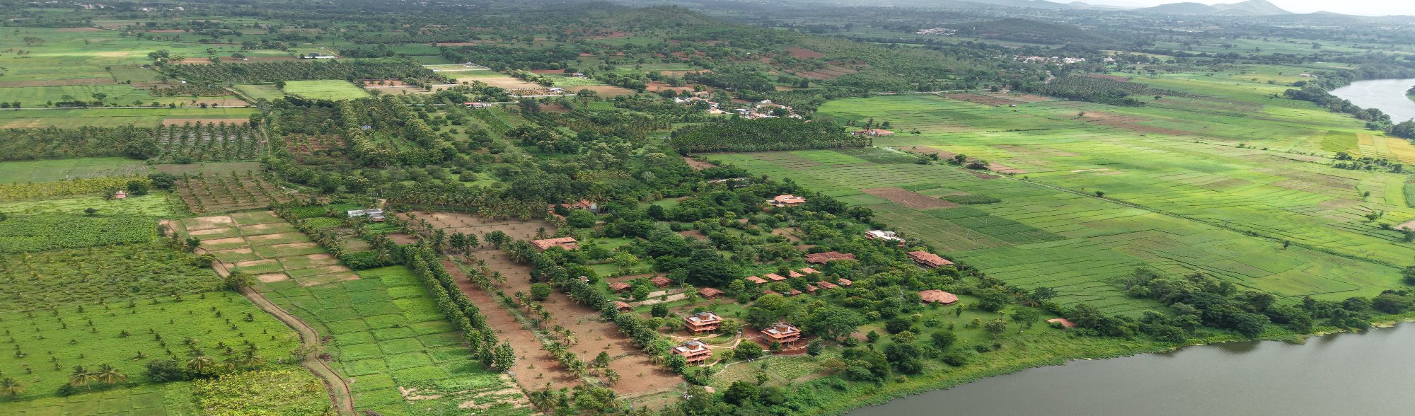 Mysore yoga Ashram cottages